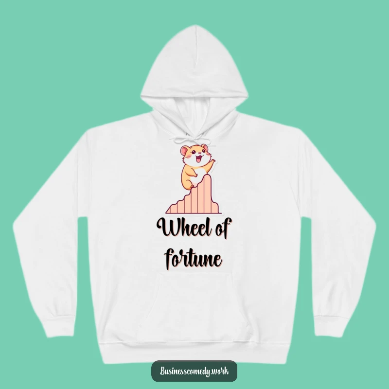 Funny Hamster Success Hoodie - Cozy Climber Motivational Gift