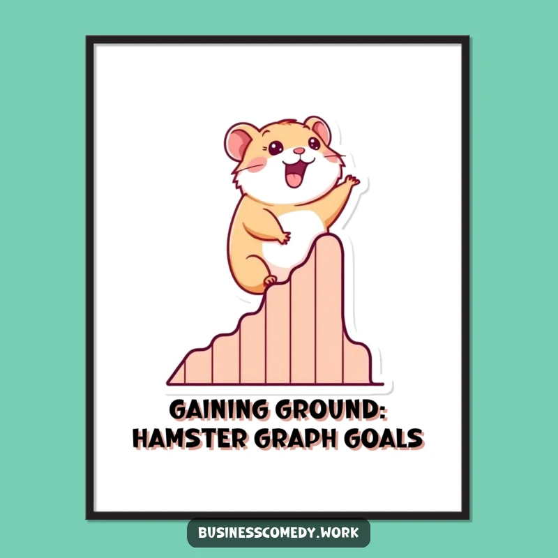 Free Printable Hamster Growth Chart Art - Funny Downloadable Decor for Motivation